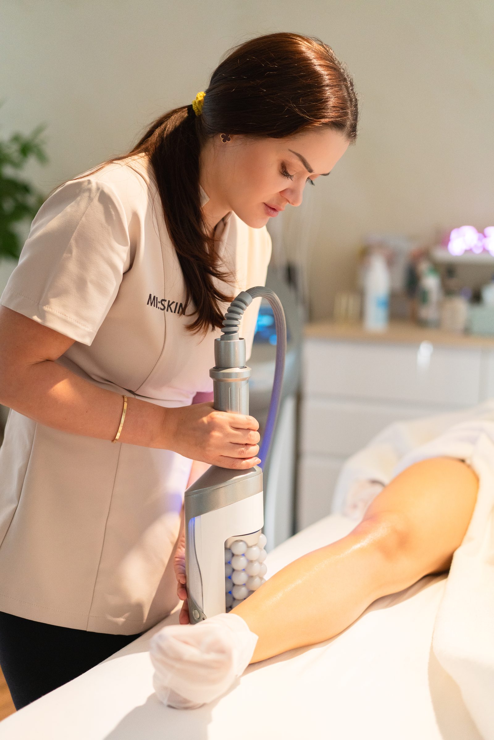 Endospheres-Behandlung bei MI:SKIN Zürich Seefeld
